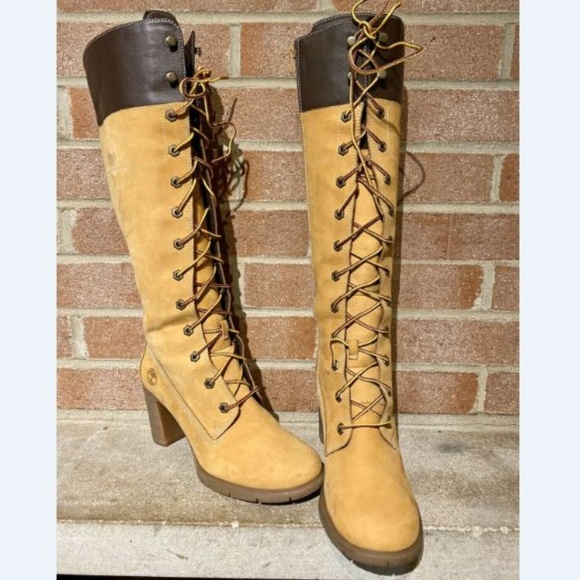 timberland boots for womens high heels